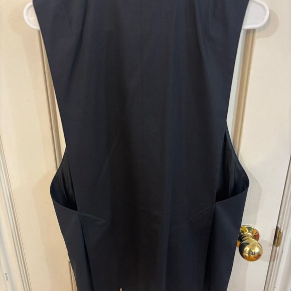 All saints early 2010s suit vest beautiful material navy - Picture 3 of 6